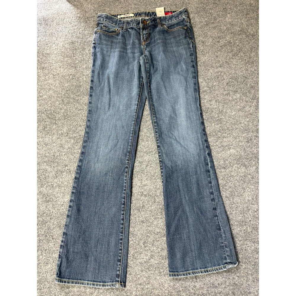 X2 Quality Denim Jeans Womens Size 6 Long Slim W10 Low Rise Boot Cut